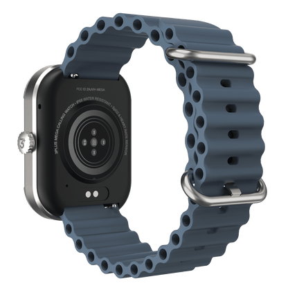 MEGA Smartwatch with 2.02" AMOLED Screen/Answer & Make Calls/Sleep Monitoring/Heart Rate/100+ Workout Modes/Quick Reply/Iphone and Android